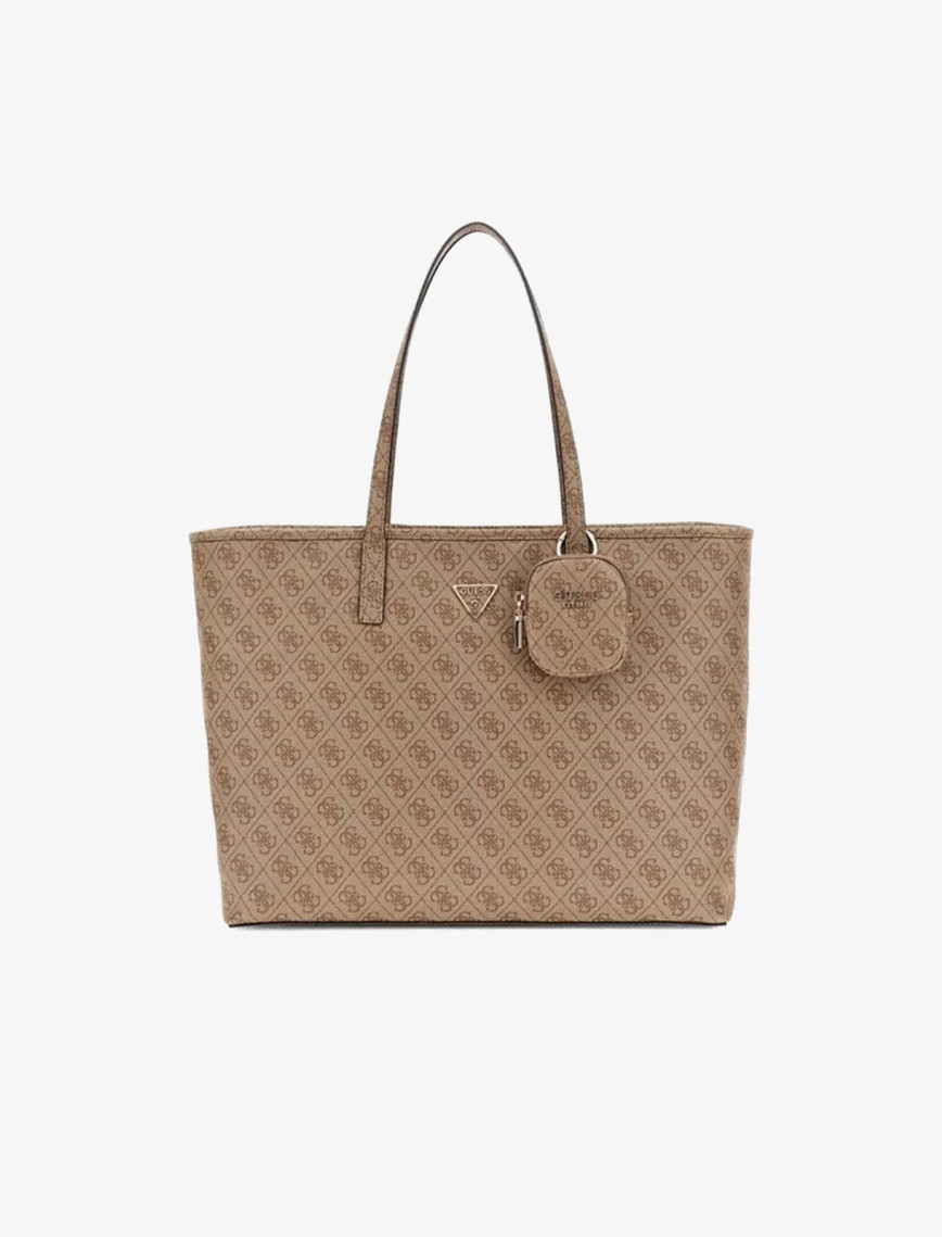 Guess Brenton Kadın Kahverengi El Çantası Guess Brenton Kadın Kahverengi El Çantası