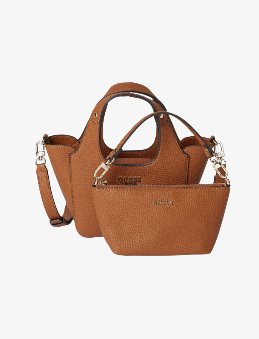 Guess Calista Kadın Kahverengi El Çantası Guess Calista Kadın Kahverengi El Çantası
