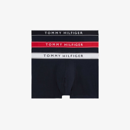 Tommy Hilfiger Trunk Erkek Kırmızı 3'lü Boxer Tommy Hilfiger Trunk Erkek Kırmızı 3'lü Boxer