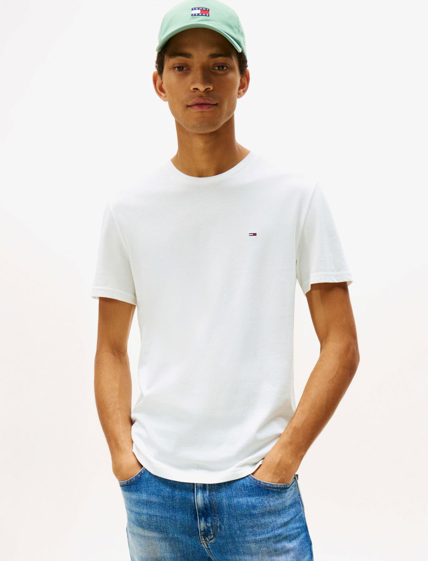 Tommy Jeans Xslim 3'lü Erkek Renkli T-Shirt Tommy Jeans Xslim 3'lü Erkek Renkli T-Shirt