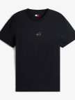 Tommy Jeans Regular Tonal Signature Erkek Siyah T-Shirt Tommy Jeans Regular Tonal Signature Erkek Siyah T-Shirt