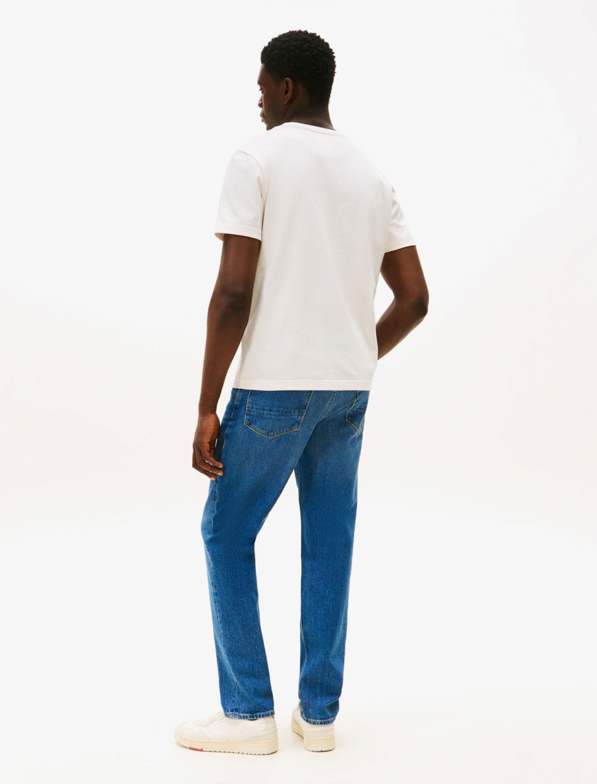 Tommy Hilfiger Script Erkek Sarı T-Shirt Tommy Hilfiger Script Erkek Sarı T-Shirt