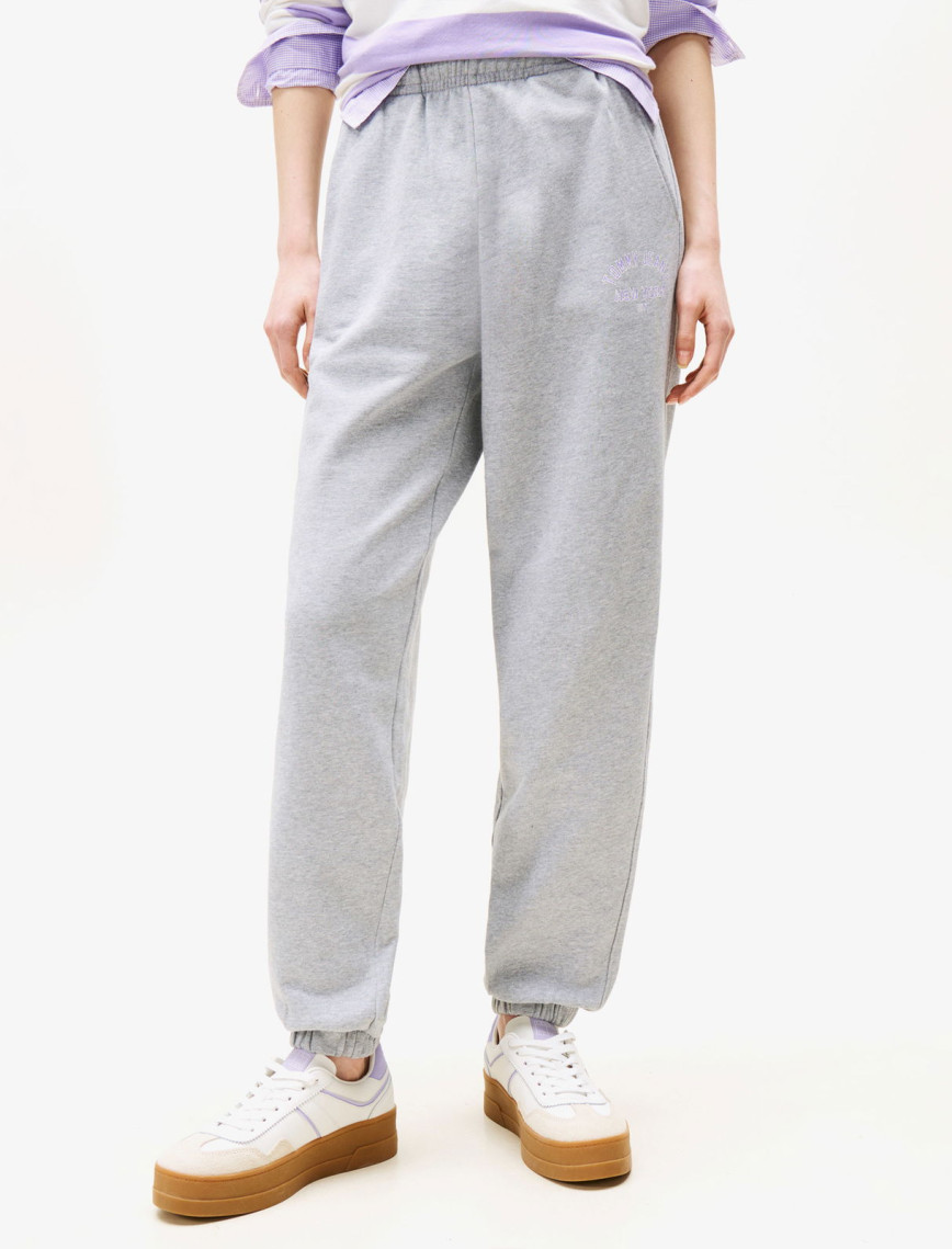 Tommy Jeans Varsity Overdye Kadın Gri Jogger Pantolon Tommy Jeans Varsity Overdye Kadın Gri Jogger Pantolon