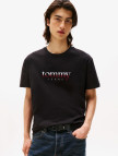 Tommy Jeans Regular Erkek Siyah T-Shirt Tommy Jeans Regular Erkek Siyah T-Shirt