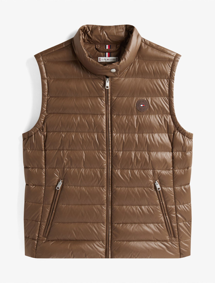 Tommy Hilfiger Down Mock Kadın Kahverengi Yelek Tommy Hilfiger Down Mock Kadın Kahverengi Yelek