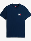 Tommy Jeans Regular Flag Erkek Mavi T-Shirt Tommy Jeans Regular Flag Erkek Mavi T-Shirt