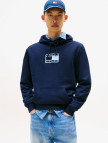 Tommy Jeans Regular Pop Erkek Mavi Hoodie Tommy Jeans Regular Pop Erkek Mavi Hoodie