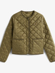 Tommy Hilfiger Padded Regular Quilted Kadın Yeşil Puffer Mont Tommy Hilfiger Padded Regular Quilted Kadın Yeşil Puffer Mont