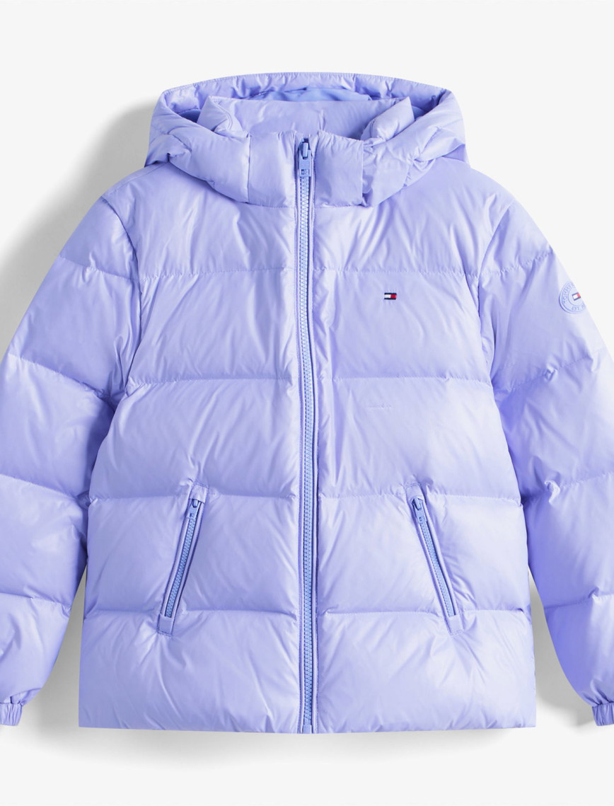 Tommy Hilfiger Essential Down Çocuk Mavi Puffer Mont