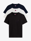Tommy Jeans Xslim 3'lü Erkek Renkli T-Shirt Tommy Jeans Xslim 3'lü Erkek Renkli T-Shirt
