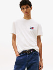 Tommy Jeans Regular Flag Erkek Beyaz T-Shirt Tommy Jeans Regular Flag Erkek Beyaz T-Shirt