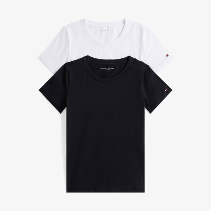 Tommy Hilfiger Kadın Gri 2'li T-Shirt Tommy Hilfiger Kadın Gri 2'li T-Shirt