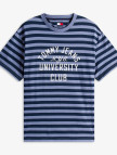 Tommy Jeans Relax Stripe Erkek Mavi T-Shirt Tommy Jeans Relax Stripe Erkek Mavi T-Shirt