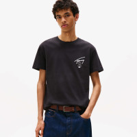 Tommy Jeans Regular Sign City Erkek Siyah T-Shirt Tommy Jeans Regular Sign City Erkek Siyah T-Shirt