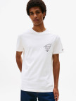 Tommy Jeans Regular Sign City Erkek Beyaz T-Shirt Tommy Jeans Regular Sign City Erkek Beyaz T-Shirt