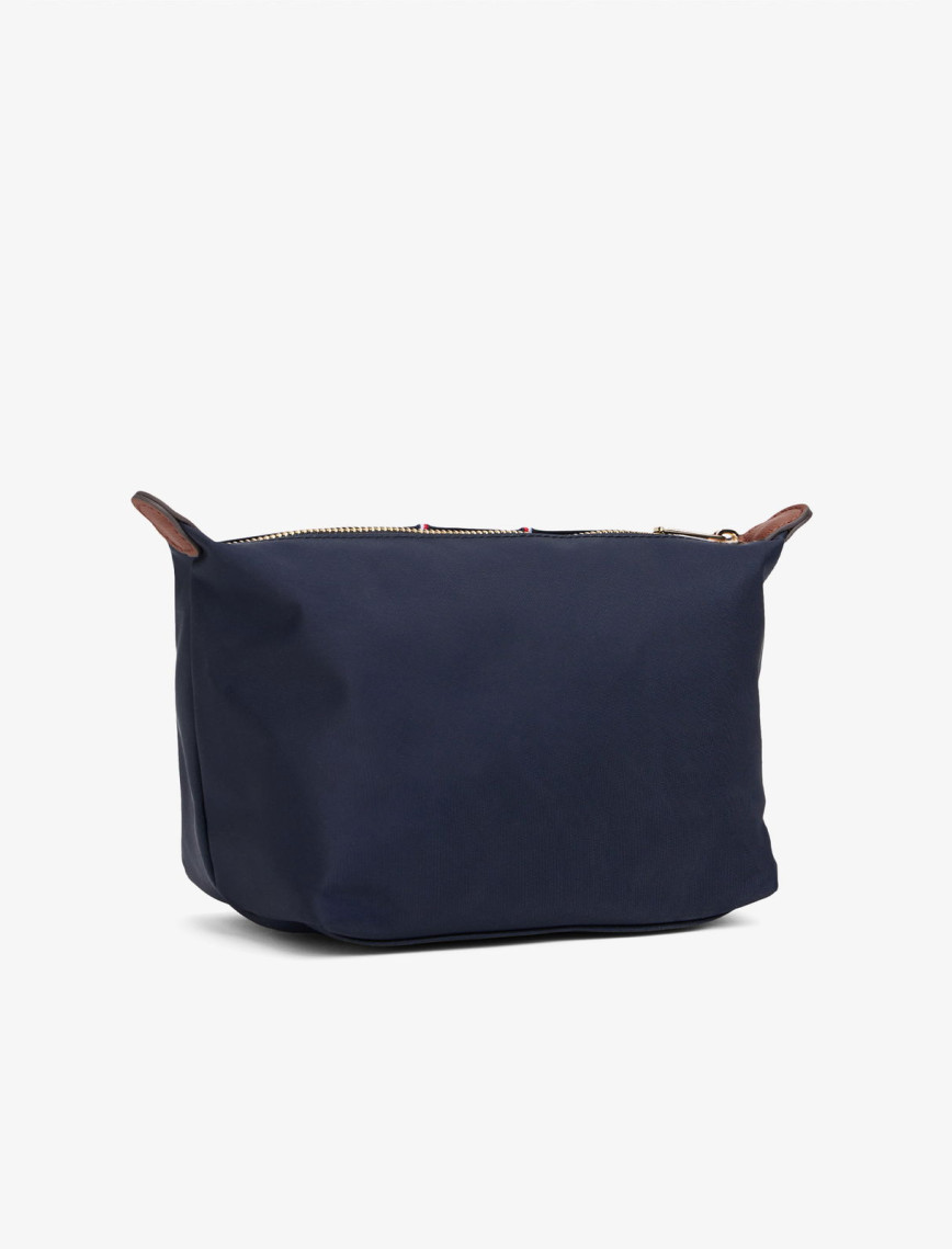 Tommy Hilfiger Icon Nylon Corp Kadın Mavi Makyaj Çantası Tommy Hilfiger Icon Nylon Corp Kadın Mavi Makyaj Çantası