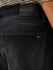 Tommy Hilfiger Ryan Slim Erkek Siyah Straight Jean