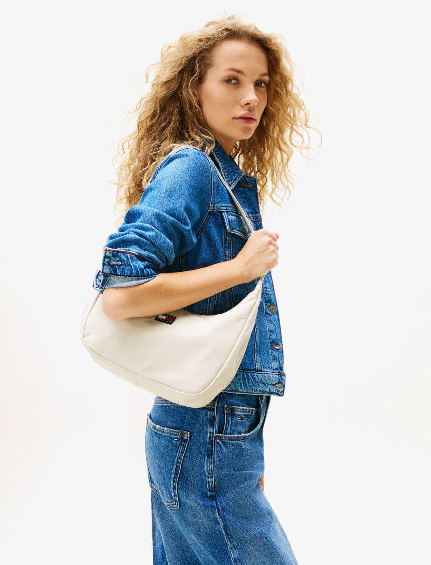 Tommy Jeans Urban X-Body Kadın Bej Omuz Çantası Tommy Jeans Urban X-Body Kadın Bej Omuz Çantası