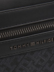 Tommy Hilfiger Monogram Reporter Erkek Siyah Çapraz Çanta