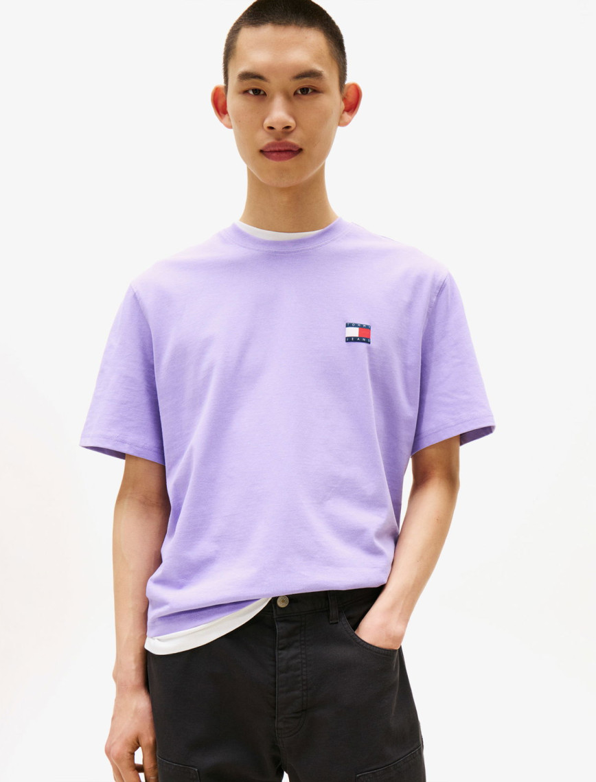 Tommy Jeans 90S Pop Classic Erkek Mavi T-Shirt Tommy Jeans 90S Pop Classic Erkek Mavi T-Shirt