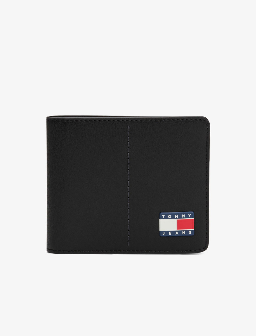 Tommy Jeans Heritage Leather Erkek Siyah Cüzdan Tommy Jeans Heritage Leather Erkek Siyah Cüzdan