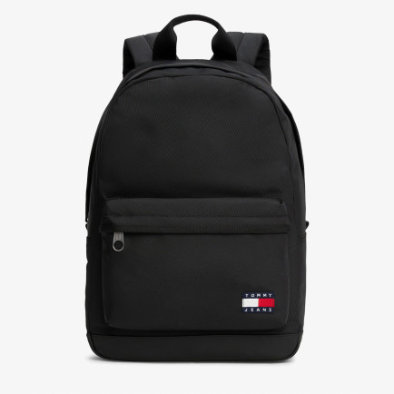 Tommy Jeans Essentials Daily Dome Erkek Siyah Sırt Çantası