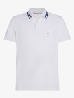Tommy Hilfiger Performance Pique Regular Tipped Erkek Beyaz Polo Tommy Hilfiger Performance Pique Regular Tipped Erkek Beyaz Polo