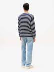 Tommy Jeans Regular Breton Stripe Erkek Mavi T-Shirt Tommy Jeans Regular Breton Stripe Erkek Mavi T-Shirt