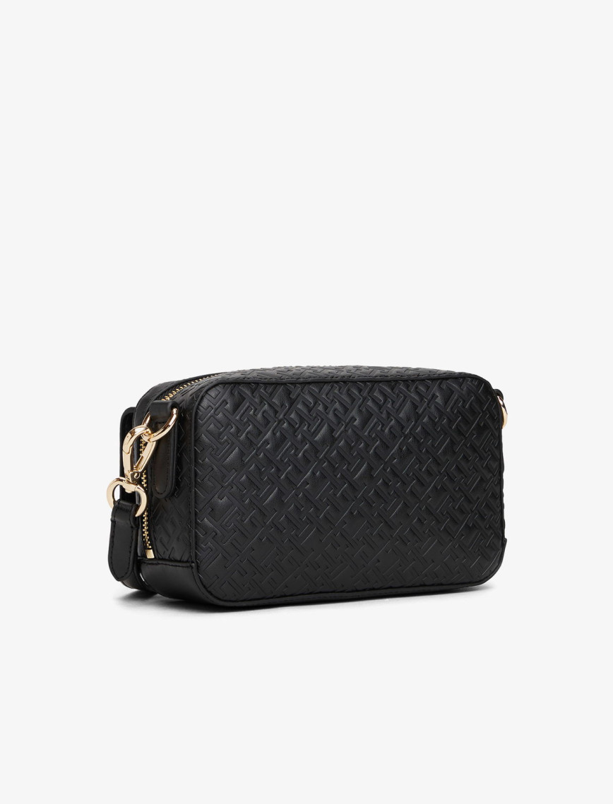 Tommy Hilfiger Icon Mono Kadın Siyah Çapraz Çanta Tommy Hilfiger Icon Mono Kadın Siyah Çapraz Çanta