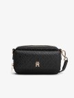 Tommy Hilfiger Icon Mono Kadın Siyah Çapraz Çanta Tommy Hilfiger Icon Mono Kadın Siyah Çapraz Çanta