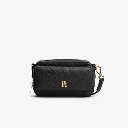 Tommy Hilfiger Icon Mono Kadın Siyah Çapraz Çanta Tommy Hilfiger Icon Mono Kadın Siyah Çapraz Çanta