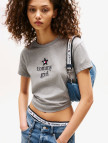 Tommy Hilfiger Graphic Çocuk Gri T-Shirt Tommy Hilfiger Graphic Çocuk Gri T-Shirt