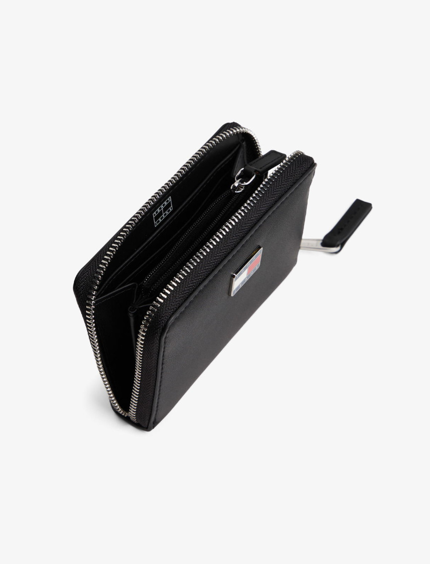 Tommy Jeans Cool Med Kadın Siyah Cüzdan