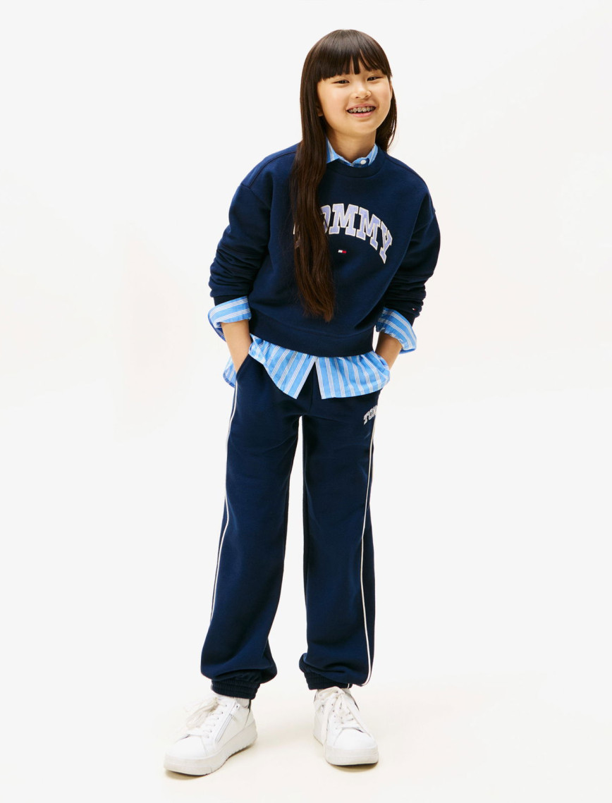 Tommy Hilfiger Varsity Çocuk Mavi Eşofman Altı Tommy Hilfiger Varsity Çocuk Mavi Eşofman Altı