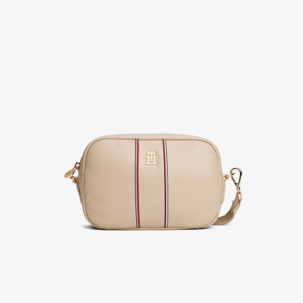 Tommy Hilfiger Popette Soft Corp Kadın Bej Çapraz Çanta Tommy Hilfiger Popette Soft Corp Kadın Bej Çapraz Çanta