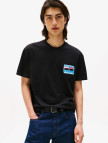 Tommy Jeans Regular Flag Play Erkek Siyah T-Shirt Tommy Jeans Regular Flag Play Erkek Siyah T-Shirt