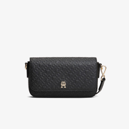 Tommy Hilfiger Icon Mono Kadın Siyah Çapraz Çanta Tommy Hilfiger Icon Mono Kadın Siyah Çapraz Çanta