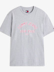 Tommy Jeans Relax Overdyed Erkek Gri T-Shirt Tommy Jeans Relax Overdyed Erkek Gri T-Shirt