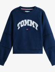 Tommy Hilfiger Varsity Çocuk Mavi Sweatshirt Tommy Hilfiger Varsity Çocuk Mavi Sweatshirt