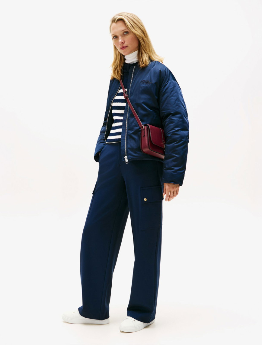 Tommy Hilfiger Casual Cupsole Kadın Beyaz Sneaker Tommy Hilfiger Casual Cupsole Kadın Beyaz Sneaker