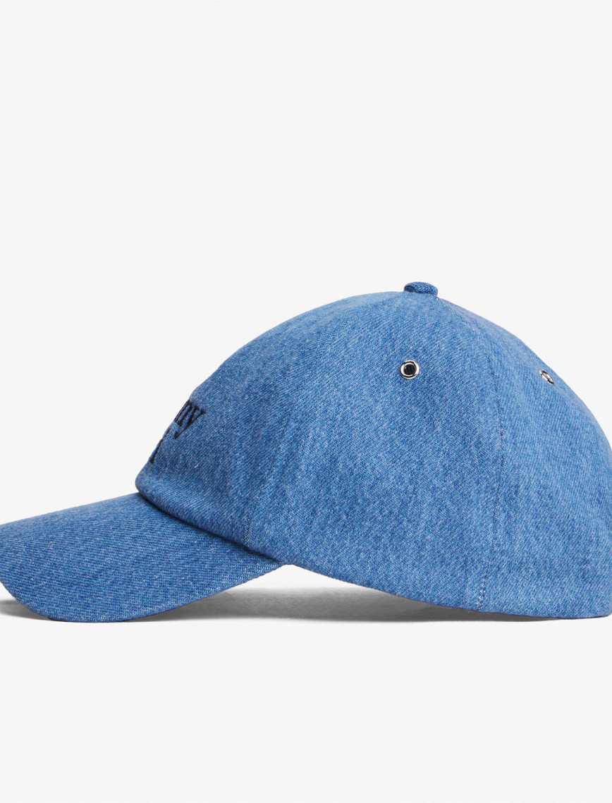 Tommy Hilfiger Thl Denim Kadın Mavi Şapka