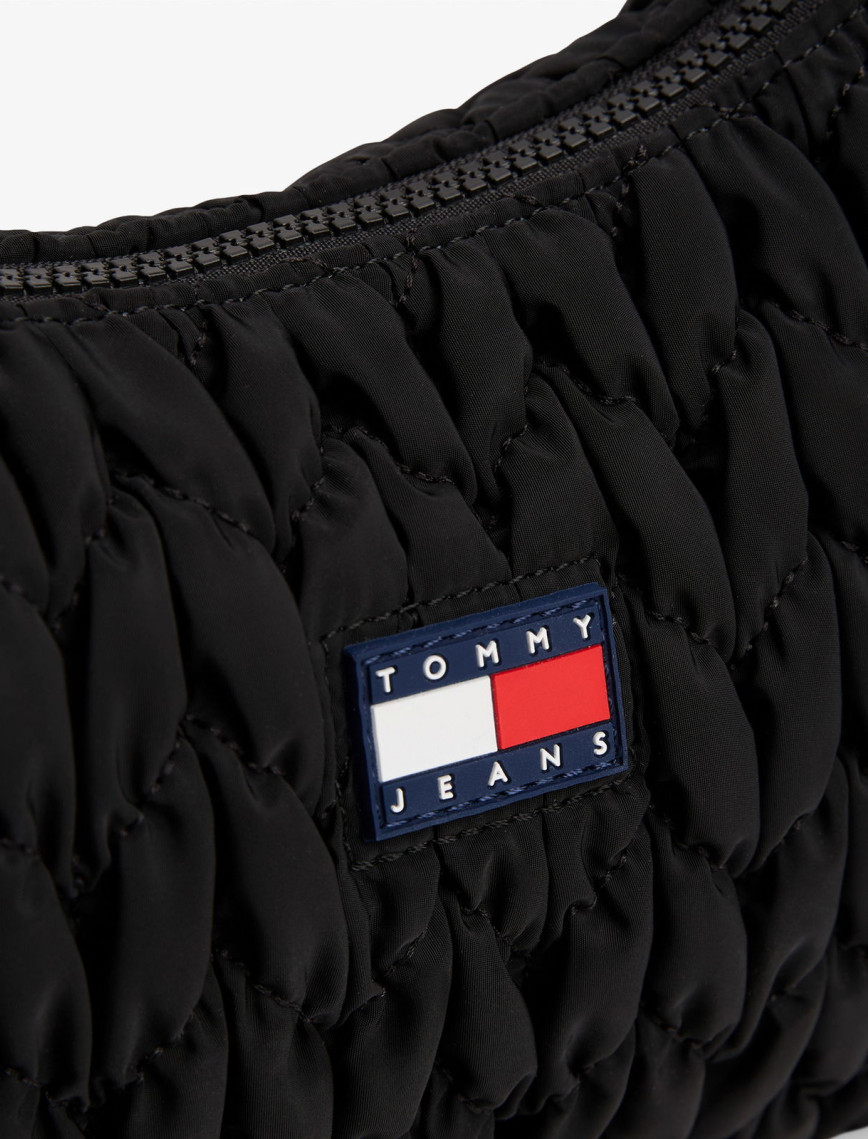 Tommy Jeans Urban X-Body Quilted Kadın Siyah Omuz Çantası Tommy Jeans Urban X-Body Quilted Kadın Siyah Omuz Çantası