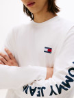 Tommy Jeans Relax New Classics Erkek Beyaz Uzun Kollu T-shirt Tommy Jeans Relax New Classics Erkek Beyaz Uzun Kollu T-shirt