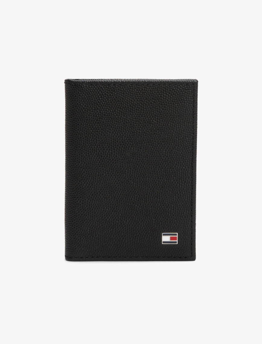 Tommy Hilfiger Flag Bifold Erkek Siyah Cüzdan Tommy Hilfiger Flag Bifold Erkek Siyah Cüzdan