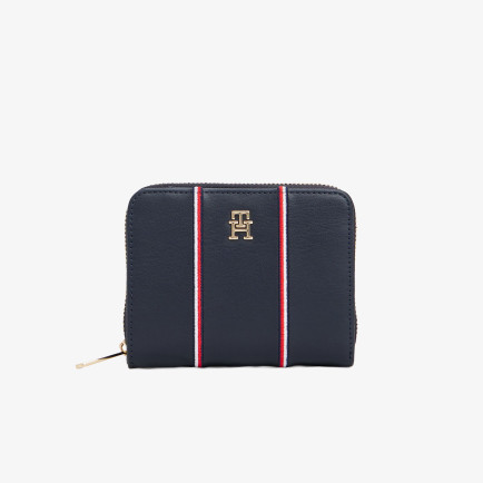 Tommy Hilfiger Icon Med Flap Corp Kadın Mavi Cüzdan