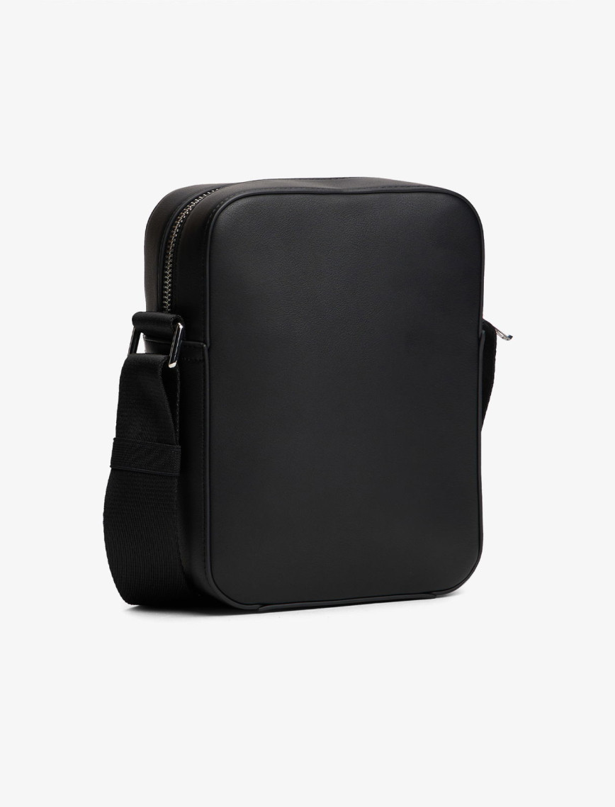 Tommy Hilfiger Woven Mini Reporter Erkek Siyah Çapraz Çanta Tommy Hilfiger Woven Mini Reporter Erkek Siyah Çapraz Çanta