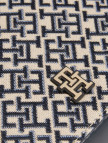 Tommy Hilfiger Jacquard Flap Kadın Mavi Çapraz Çanta Tommy Hilfiger Jacquard Flap Kadın Mavi Çapraz Çanta