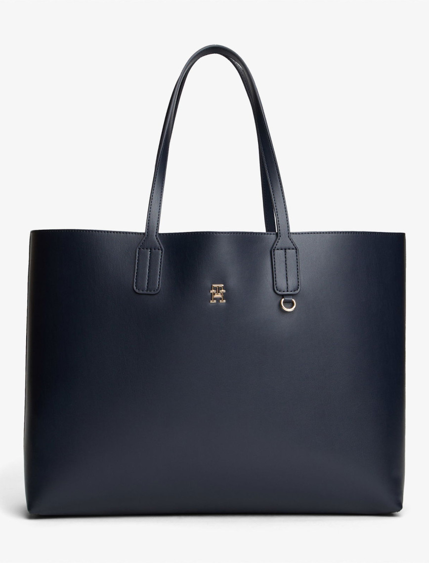 Tommy Hilfiger Icon Kadın Mavi Tote Çanta Tommy Hilfiger Icon Kadın Mavi Tote Çanta