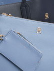 Tommy Hilfiger Icon Kadın Mavi Tote Çanta Tommy Hilfiger Icon Kadın Mavi Tote Çanta