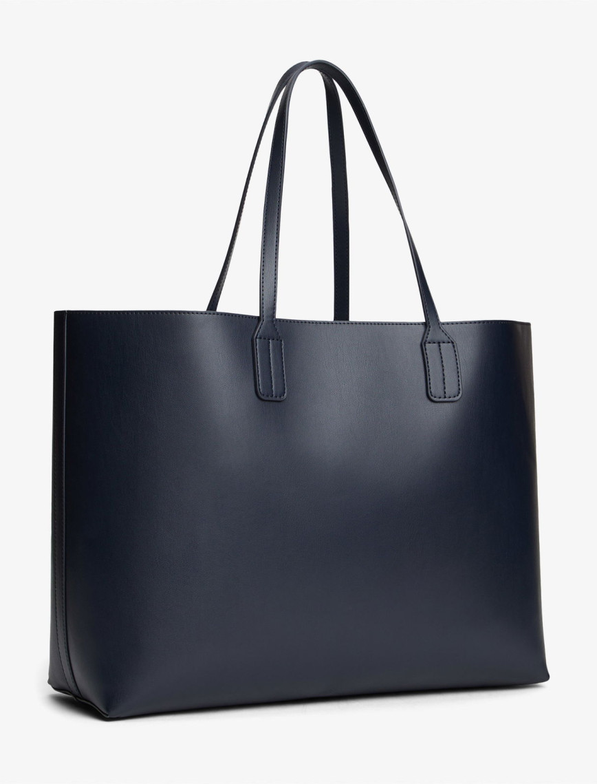 Tommy Hilfiger Icon Kadın Mavi Tote Çanta Tommy Hilfiger Icon Kadın Mavi Tote Çanta